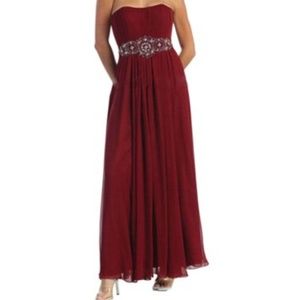 May Queen Prom Dress : Teal Blue